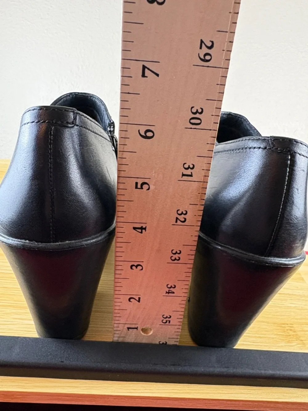 Dansko Women's Florence Casual Side Zip Wedge Booties Black Leather Size 40 US 9